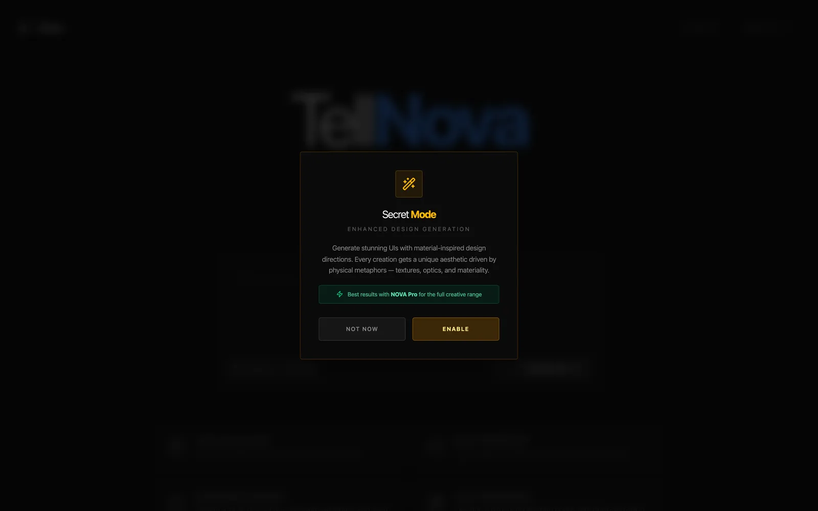 Screenshot of Chat-to-App Builder with Live Preview